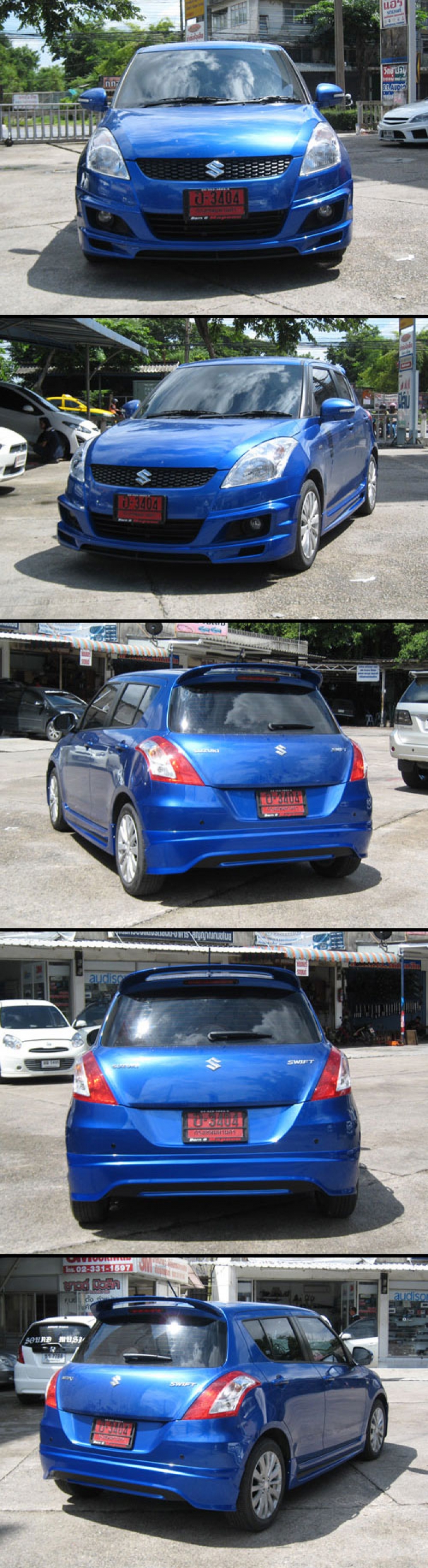 ชุดแต่ง Swift Eco ชุดแต่ง NTS1 (เป็นสินค้าลิขสิทธิ์ของบริษัทนินโต้จำกัด)