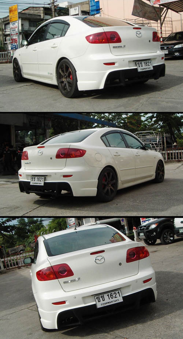 ชุดแต่ง  สเกิร์ตหลัง RX8 สำหรับ 1.6 4Dr.