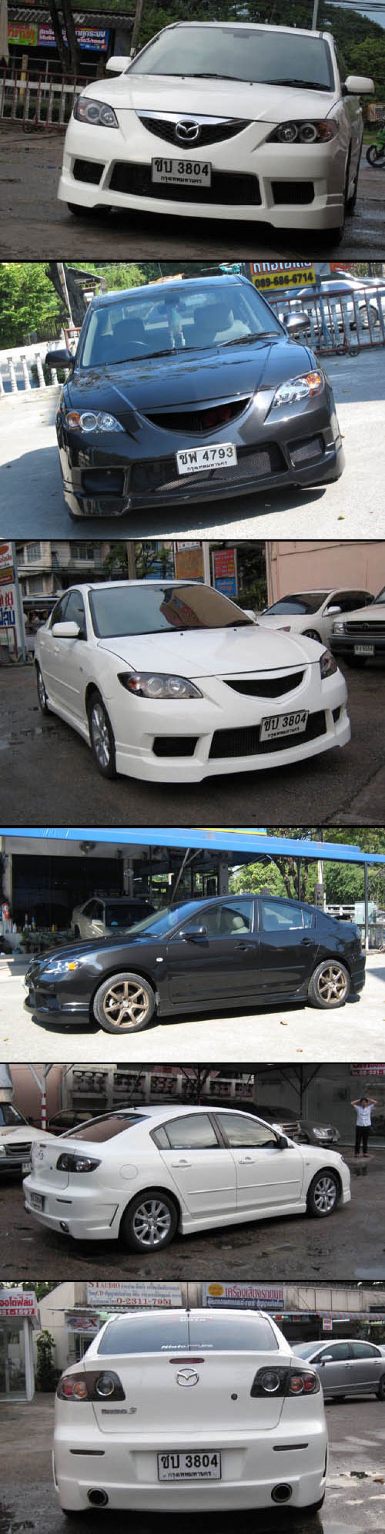 ชุดแต่ง ชุดแต่งกันชนหน้าเต็ม Acculade,ข้างและกันชนท้ายท่อคู่