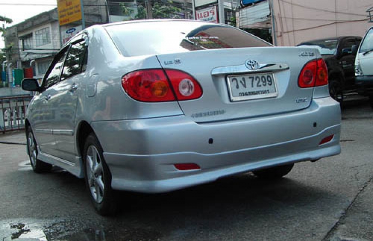 ชุดแต่ง ทับทิมท้ายสำหรับสเกิร์ตหลัง G-Limited 