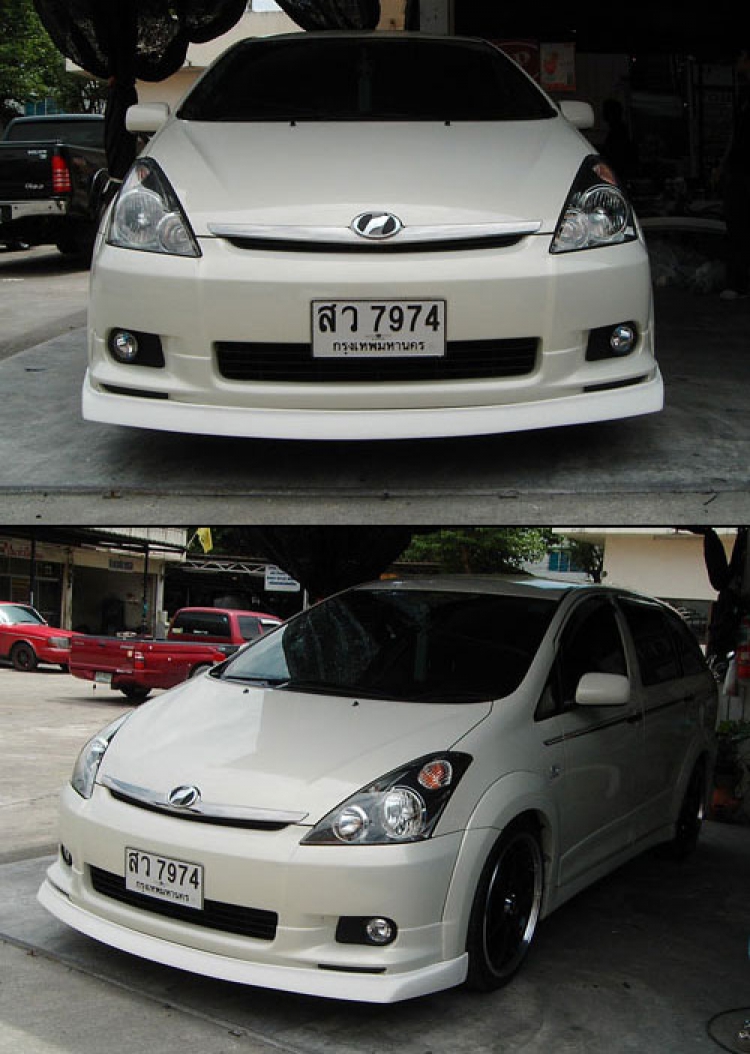 ชุดแต่ง ลิ้นหน้า JP มีใส่ได้ทั้ง Wish ตัวแรกและตัว Minor