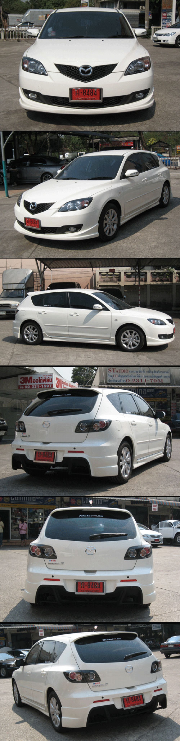 ชุดแต่ง ชุดแต่งรอบคัน Kenstyle ท้ายRX8 สำหรับ 1.6 5Dr.Minor Change.