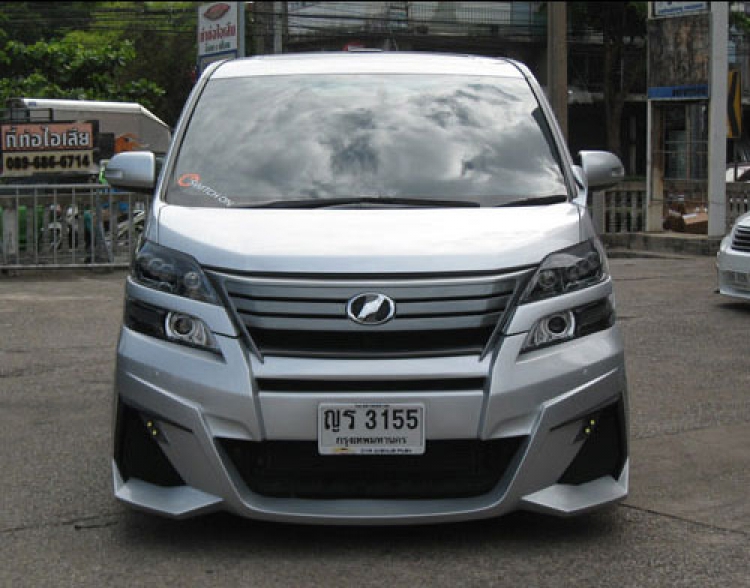 ชุดแต่ง ชุดแต่ง Vellfire Wow Black season