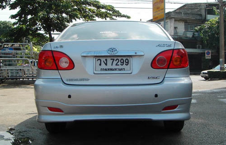 ชุดแต่ง ทับทิมท้ายสำหรับสเกิร์ตหลัง G-Limited 