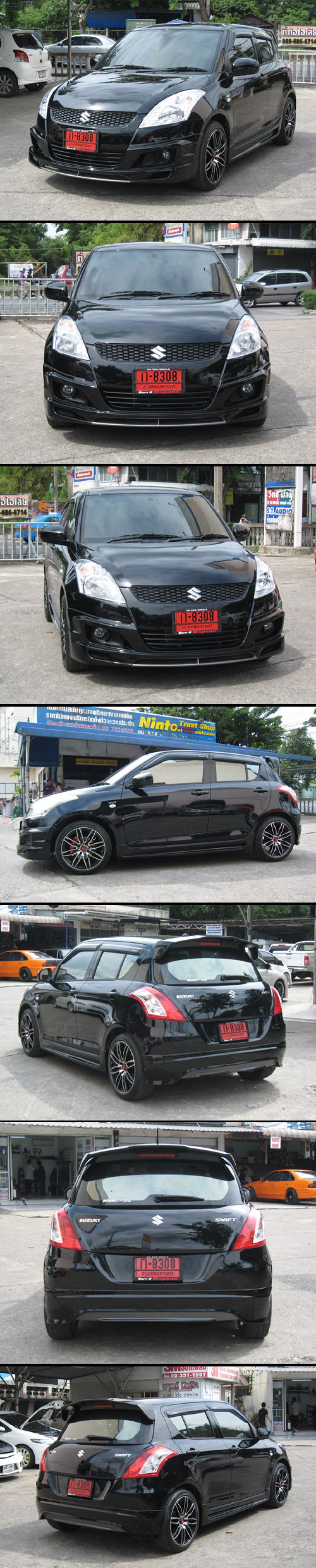ชุดแต่ง Swift Eco ชุดแต่ง NTS1 (เป็นสินค้าลิขสิทธิ์ของบริษัทนินโต้จำกัด)