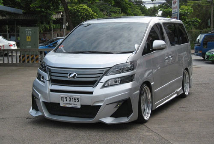 ชุดแต่ง ชุดแต่ง Vellfire Wow Black season