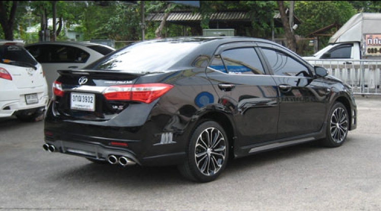 ชุดแต่ง ชุดแต่งรอบคัน New Altis 2014 ทรง N-Vision