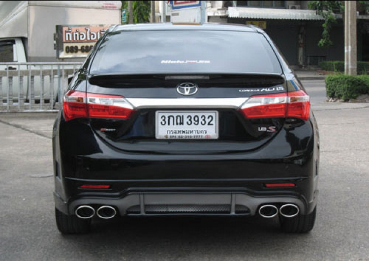 ชุดแต่ง ชุดแต่งรอบคัน New Altis 2014 ทรง N-Vision