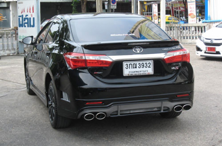 ชุดแต่ง ชุดแต่งรอบคัน New Altis 2014 ทรง N-Vision