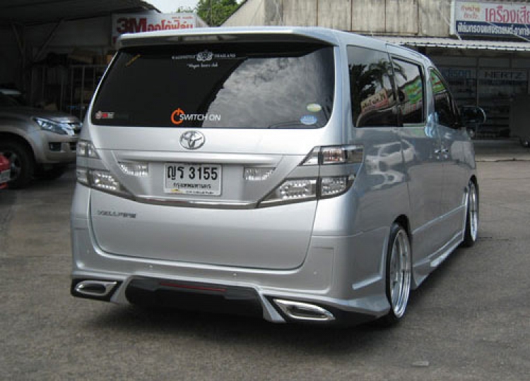 ชุดแต่ง ชุดแต่ง Vellfire Wow Black season