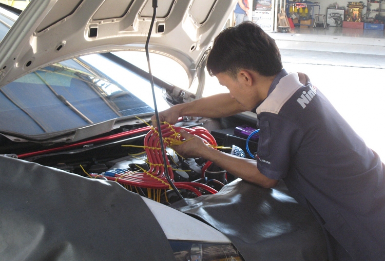 ชุดแต่ง ชุดแต่ง Civic FD 2006-2011 ชุดสาย Ground Wire+กล่องVolt