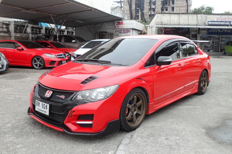 ชุดแต่ง ชุดแต่ง Civic FD 2006-2011 รุ่น New Type R Concept II