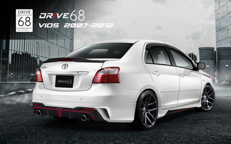 ชุดแต่ง ชุดแต่ง Vios2007-2012 รุ่น Drive68