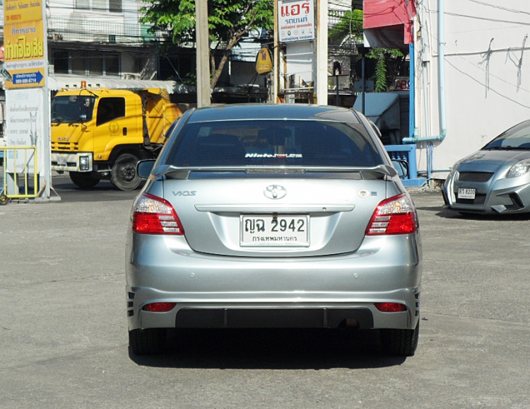 ชุดแต่ง ชุดแต่ง Vios2007-2012 สปอยเลอร์หลังแบบมีไฟเบรค