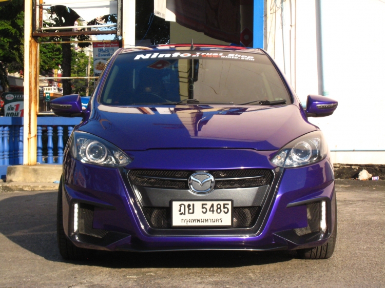 ชุดแต่ง ชุดแต่ง Mazda2 2009-2013 Aventador