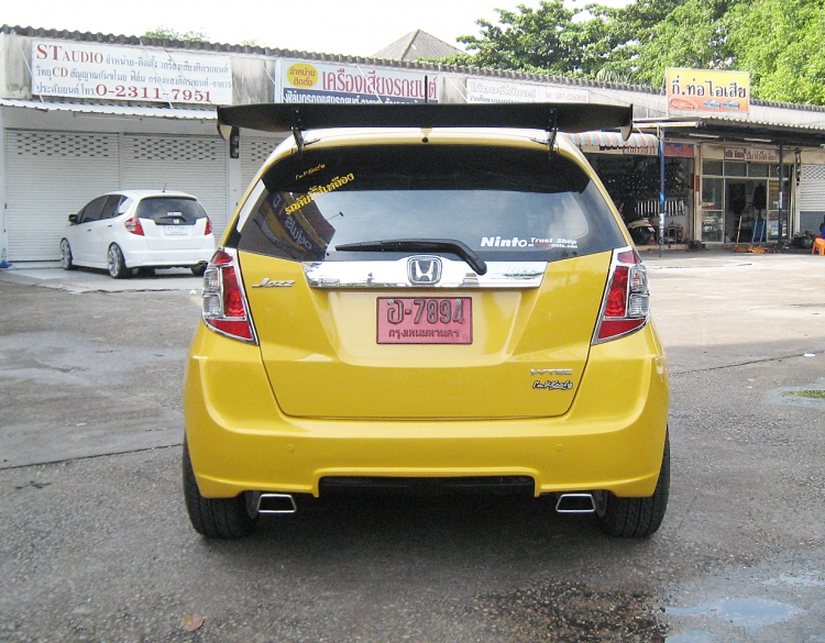 ชุดแต่ง ชุดแต่ง Jazz GE 2008-2013 Spoiler  GT Wing JS