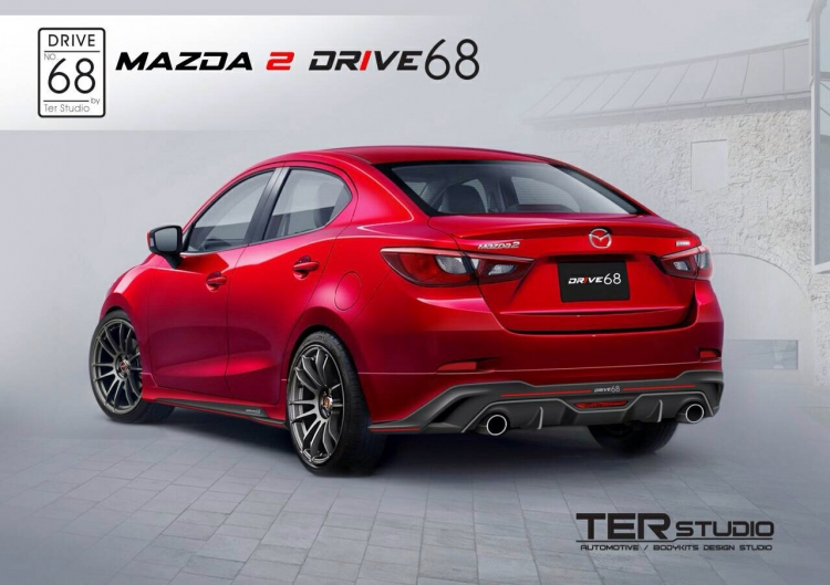 ชุดแต่ง ชุดแต่ง Mazda2 2015-2019 Drive68 Plus 4และ5ประตู