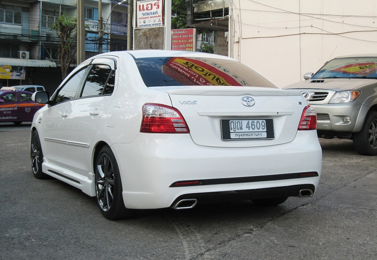 ชุดแต่ง ชุดแต่ง Vios2007-2012 สปอยเลอร์หลังตูดเป็ดแบบแนบ