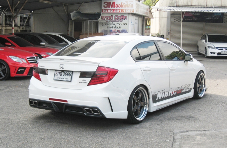 ชุดแต่ง ชุดแต่ง Civic FB 20012-2015 ทรง M-Tech