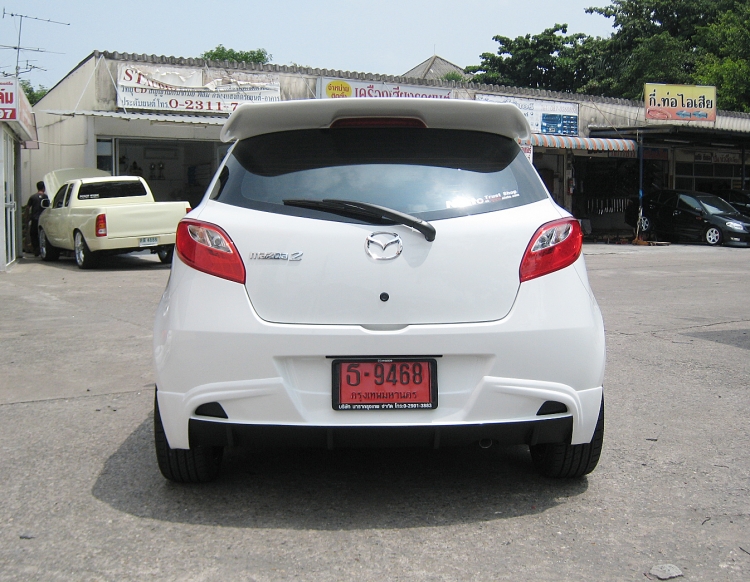 ชุดแต่ง ชุดแต่ง Mazda2 2009-2013 5ประตู สปอยเลอร์ NTS1