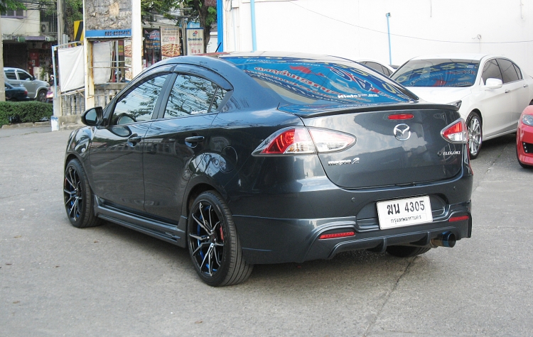 ชุดแต่ง ชุดแต่ง Mazda2 2009-2013 สปอยเลอร์ตูดเป็ด