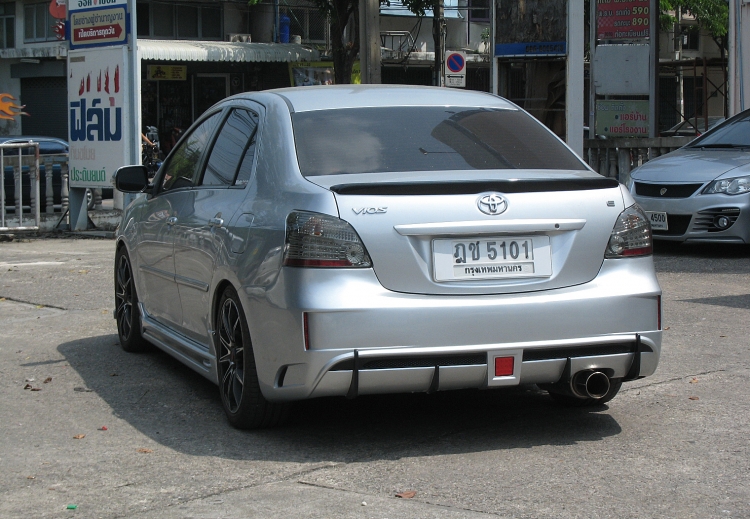 ชุดแต่ง ชุดแต่ง Vios2007-2012 สปอยเลอร์หลังตูดเป็ดแบบแนบ