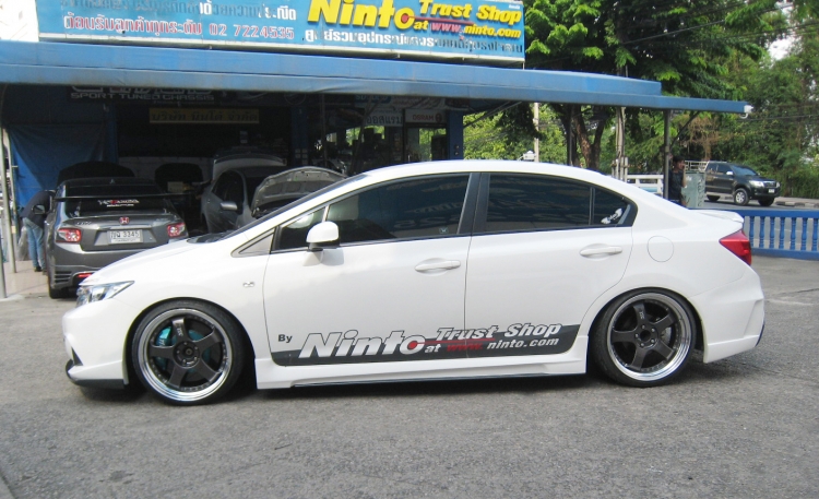 ชุดแต่ง ชุดแต่ง Civic FB 20012-2015 ทรง M-Tech