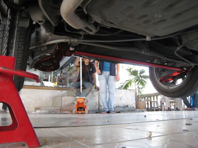 ชุดแต่ง ชุดแต่ง Jazz GE 2008-2013 ชุดค้ำล่าง