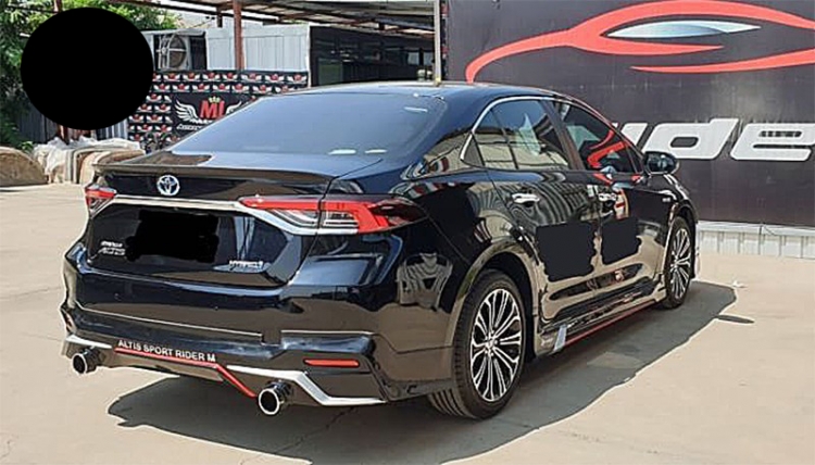 ชุดแต่ง ชุดแต่ง Altis 2020 รุ่น Raider