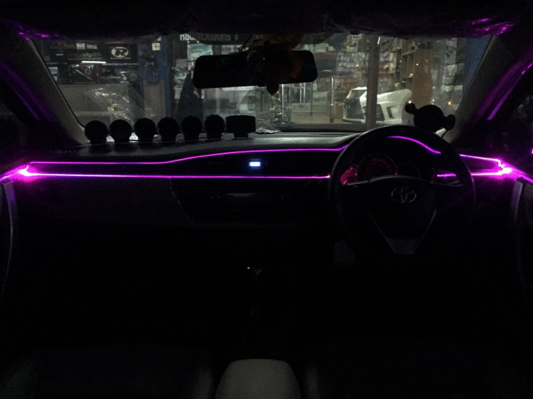 ชุดแต่ง Ambient Light ไฟแต่งในห้องโดยสาร Accord G8