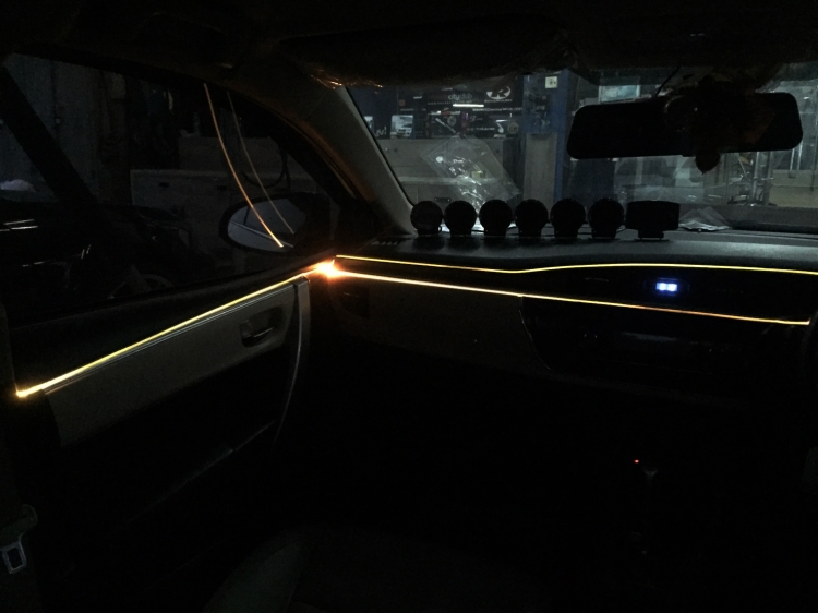 ชุดแต่ง Ambient Light ไฟแต่งในห้องโดยสาร Altis 2020