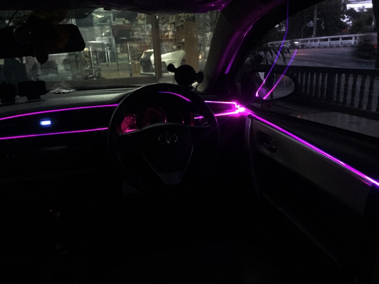 ชุดแต่ง Ambient Light ไฟแต่งในห้องโดยสาร Mazda2 2009-2013