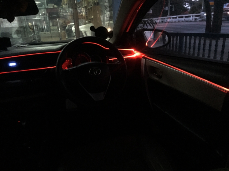 ชุดแต่ง Ambient Light ไฟแต่งในห้องโดยสาร Vios2007-2012