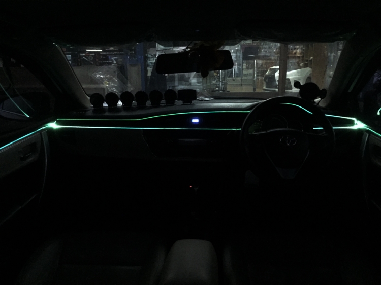 ชุดแต่ง Ambient Light ไฟแต่งในห้องโดยสาร Accord G8