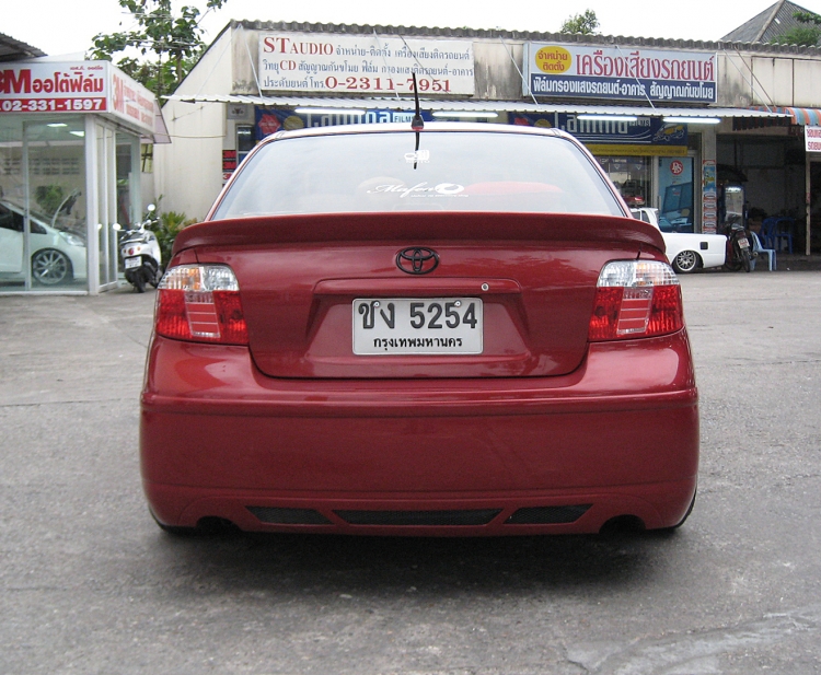 ชุดแต่ง ชุดแต่ง Vios 2003-2005 สปอยเลอร์แบบแนบฝาท้าย V3