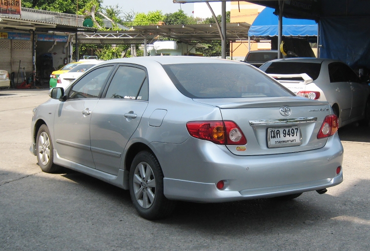 ชุดแต่ง ชุดแต่ง Altis 2008-2012 สปอยเลอร์หลังแบบแนบ