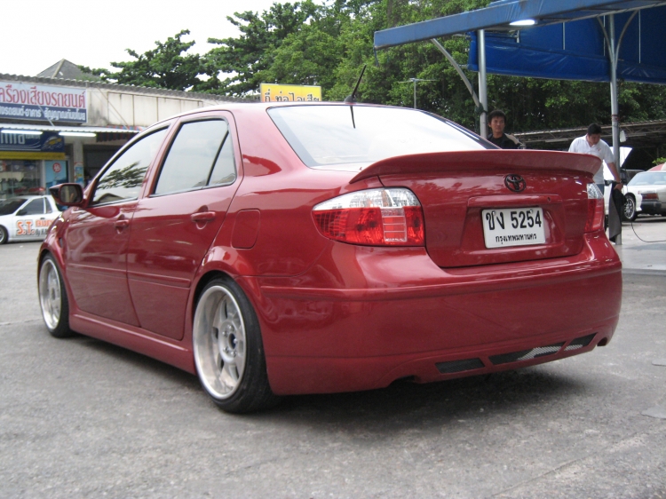 ชุดแต่ง ชุดแต่ง Vios 2003-2005 สปอยเลอร์แบบแนบฝาท้าย V3