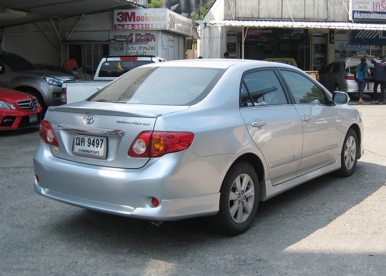 ชุดแต่ง ชุดแต่ง Altis 2008-2012 สปอยเลอร์หลังแบบแนบ