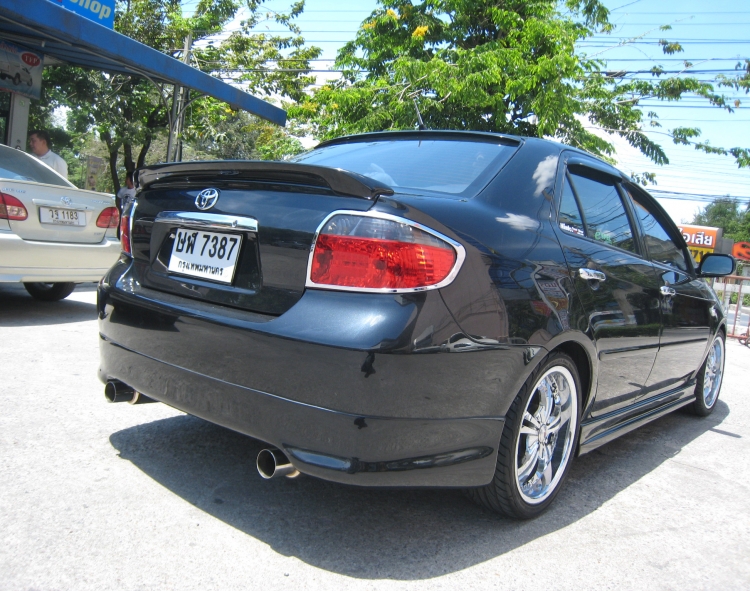 ชุดแต่ง ชุดแต่ง Vios 2003-2005 สปอยเลอร์แบบแนบฝาท้าย V1