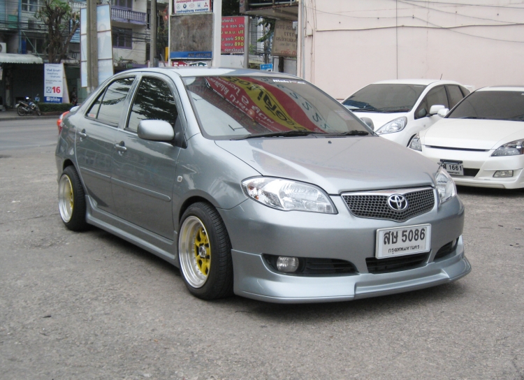 ชุดแต่ง ชุดแต่ง Vios 2003-2005 ทรง หน้า+ข้างWald+หลังF1
