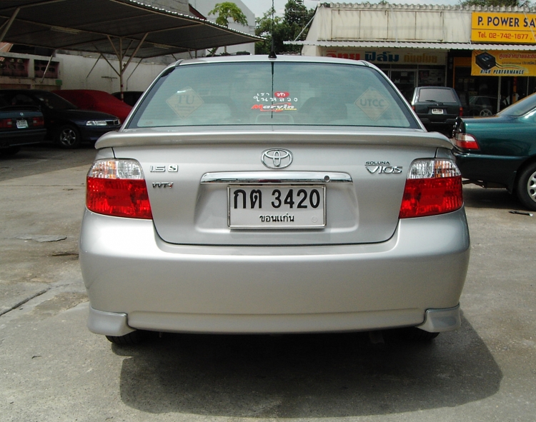 ชุดแต่ง ชุดแต่ง Vios 2003-2005 ทรง Sporty V1