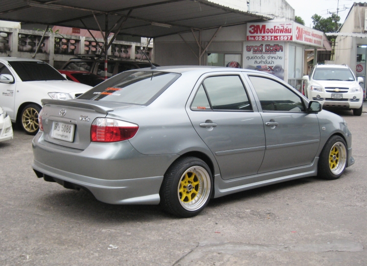 ชุดแต่ง ชุดแต่ง Vios 2003-2005 ทรง หน้า+ข้างWald+หลังF1