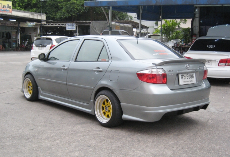 ชุดแต่ง ชุดแต่ง Vios 2003-2005 ทรง หน้า+ข้างWald+หลังF1