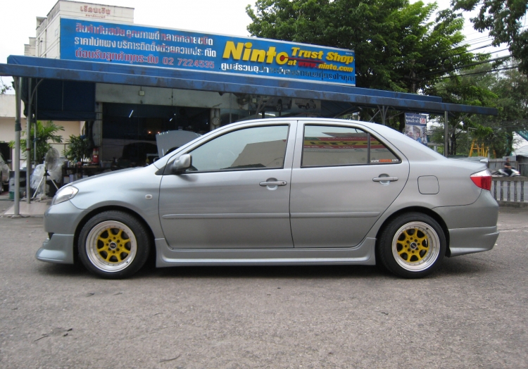 ชุดแต่ง ชุดแต่ง Vios 2003-2005 ทรง หน้า+ข้างWald+หลังF1