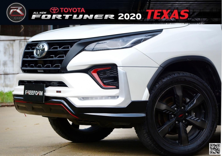 ชุดแต่ง ชุดแต่ง Fortuner 2020 รุ่น Freeform Texas