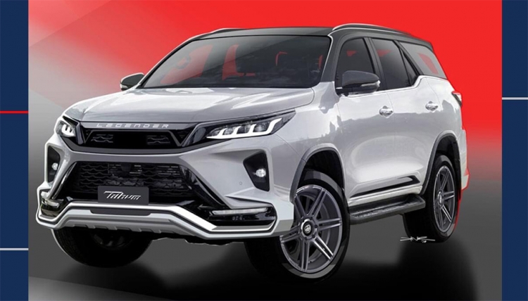 ชุดแต่ง ชุดแต่ง Fortuner 2020 Lengender รุ่น Trithum