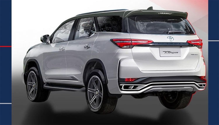 ชุดแต่ง ชุดแต่ง Fortuner 2020 Lengender รุ่น Trithum