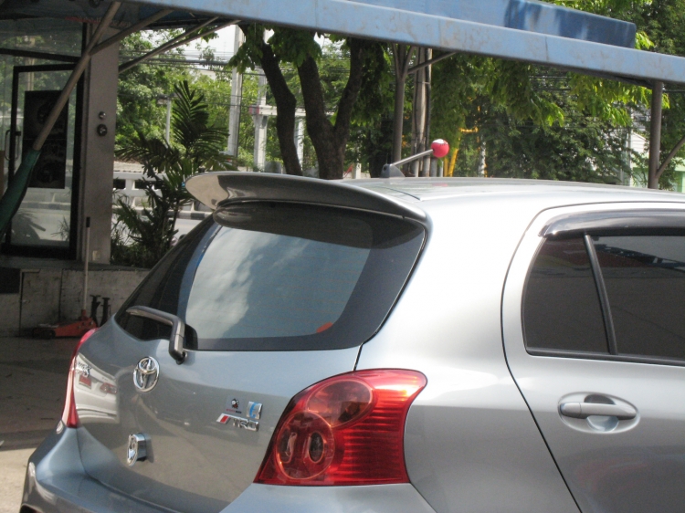 ชุดแต่ง ชุดแต่ง Yaris 2006 -2013 สปอยเลอร์หลังทรง Burn Out