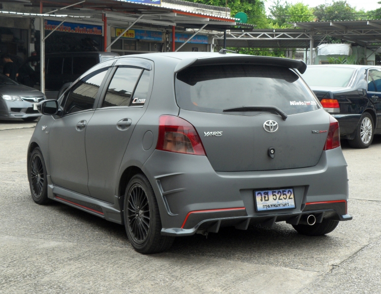 ชุดแต่ง ชุดแต่ง Yaris 2006 -2013 สปอยเลอร์หลังทรง Access