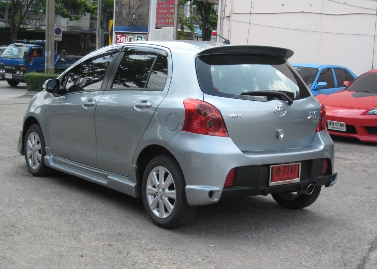 ชุดแต่ง ชุดแต่ง Yaris 2006 -2013 สปอยเลอร์หลังทรง Burn Out